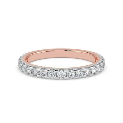 40 cent Half Eternity Ring