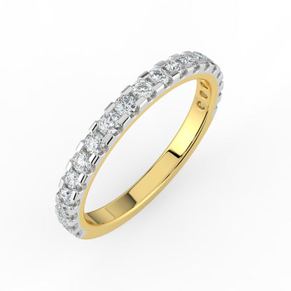 40 cent Half Eternity Ring