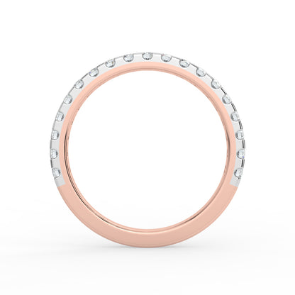 40 cent Half Eternity Ring