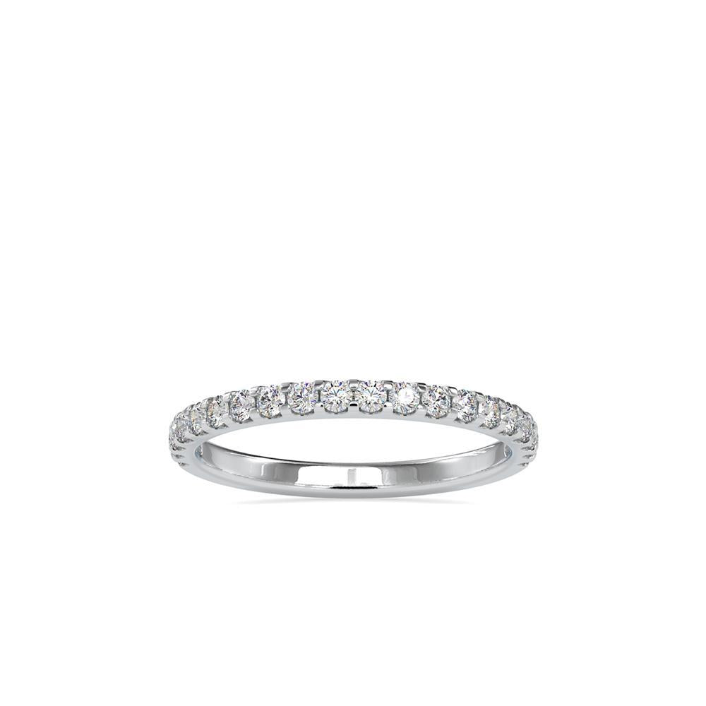 40 cent Half Eternity Ring