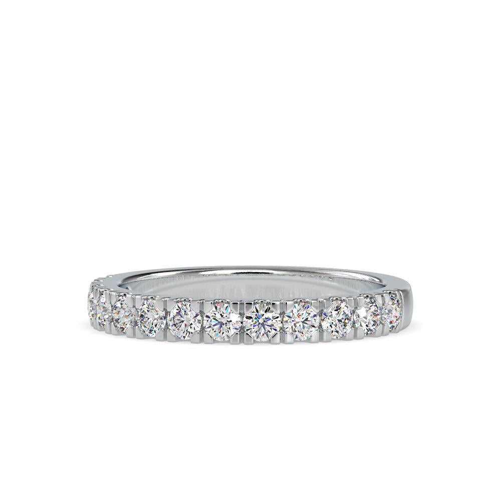 70 cent Half Eternity Ring