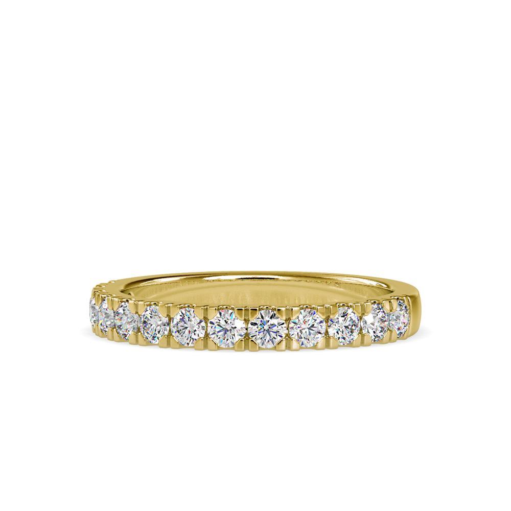 70 cent Half Eternity Ring