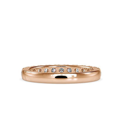 70 cent Half Eternity Ring