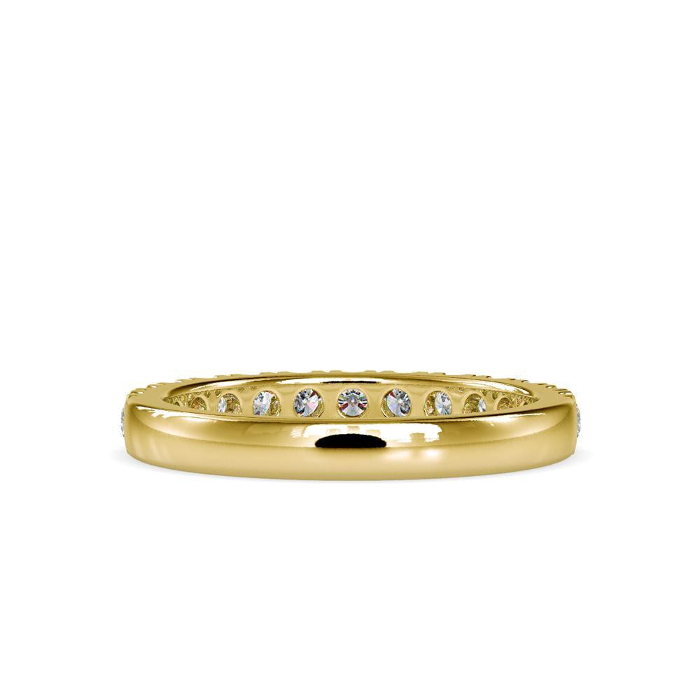70 cent Half Eternity Ring