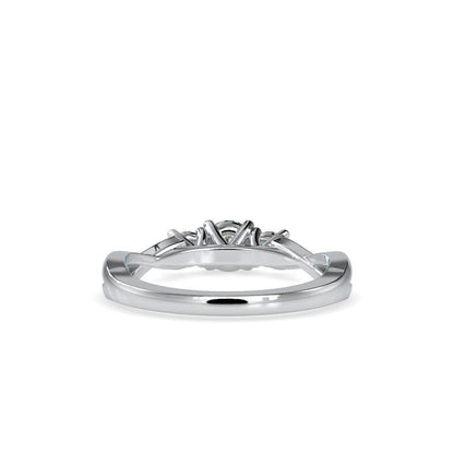 Trinity Sparkle Solitaire Ring