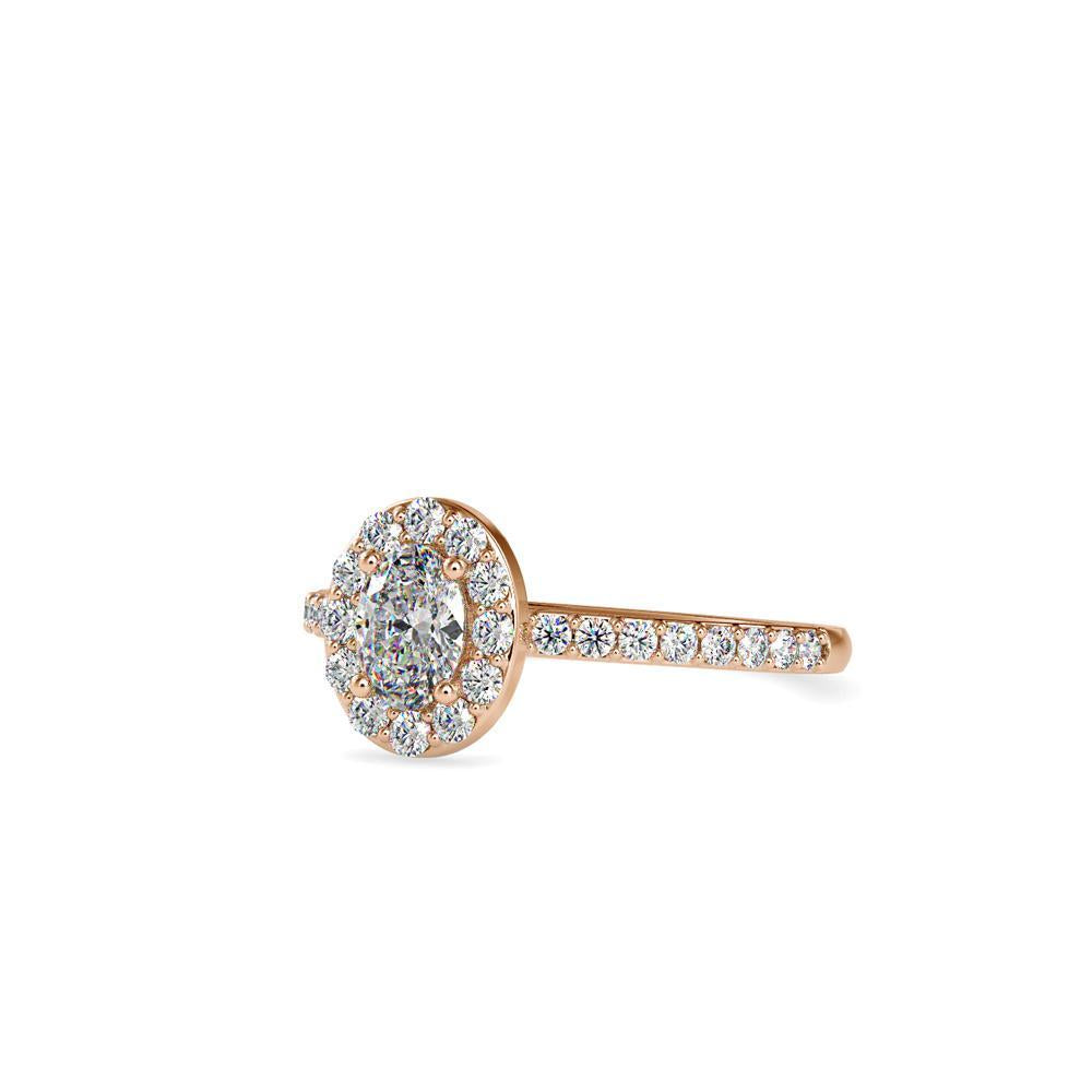 Emperess Oval Solitaire Ring