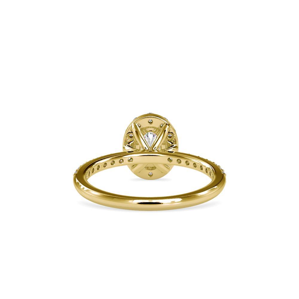 Emperess Oval Solitaire Ring