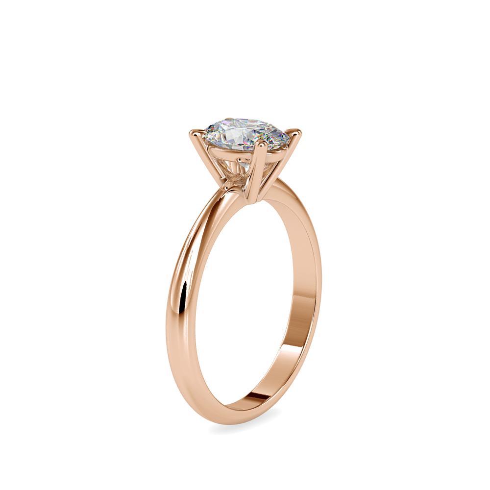 1 Carat Majestic Oval Solitaire Ring