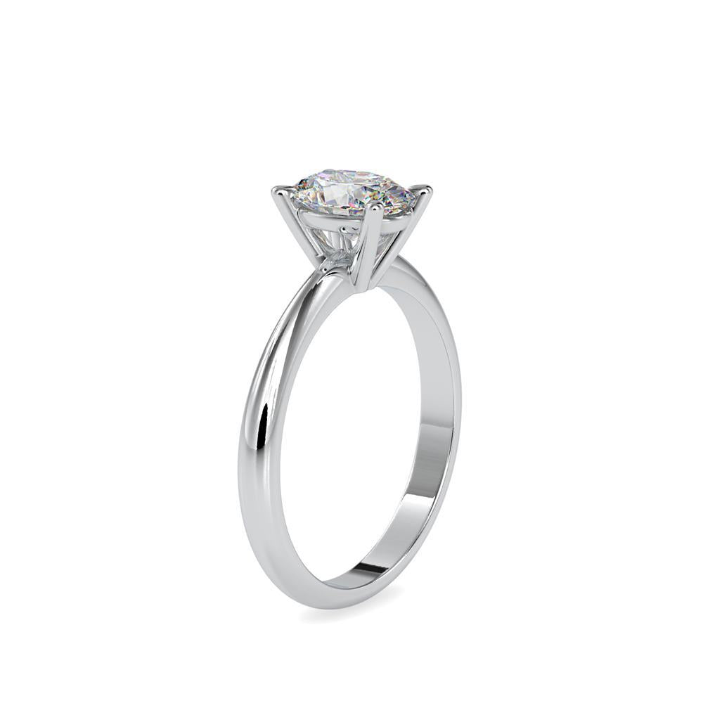 1 Carat Majestic Oval Solitaire Ring