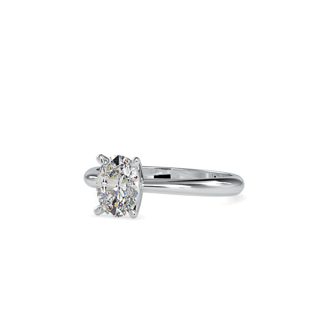 1 Carat Majestic Oval Solitaire Ring