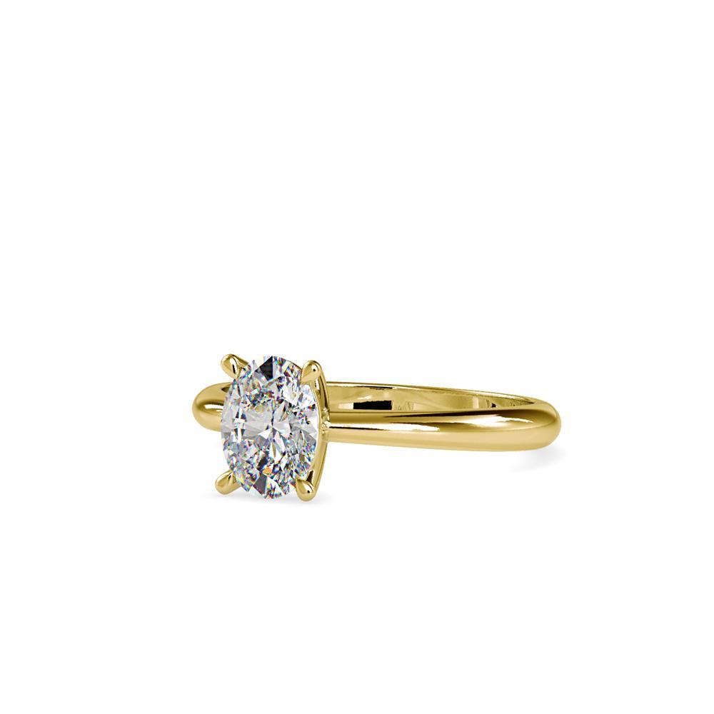 1 Carat Majestic Oval Solitaire Ring