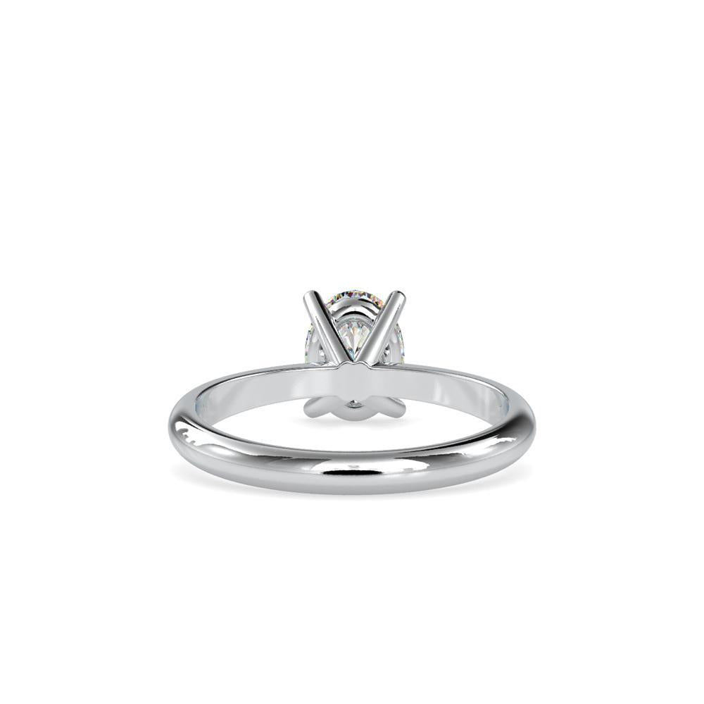1 Carat Majestic Oval Solitaire Ring