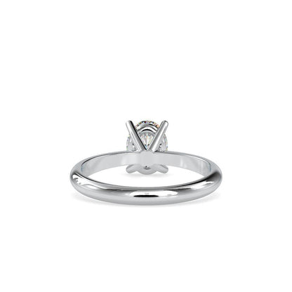1 Carat Majestic Oval Solitaire Ring