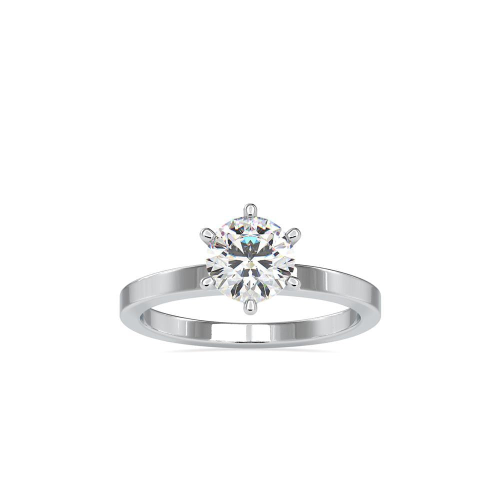 1.1 Carat Majestic Round Solitaire Ring