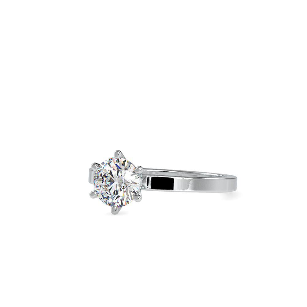 1.1 Carat Majestic Round Solitaire Ring