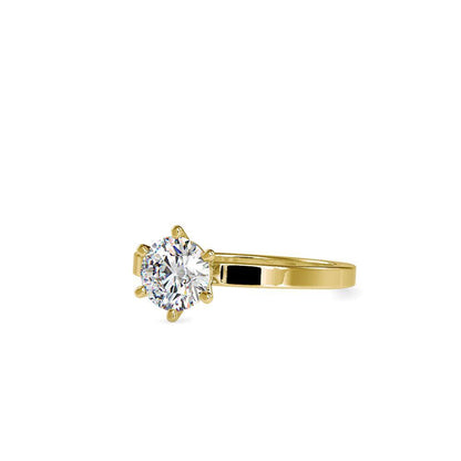 1.1 Carat Majestic Round Solitaire Ring
