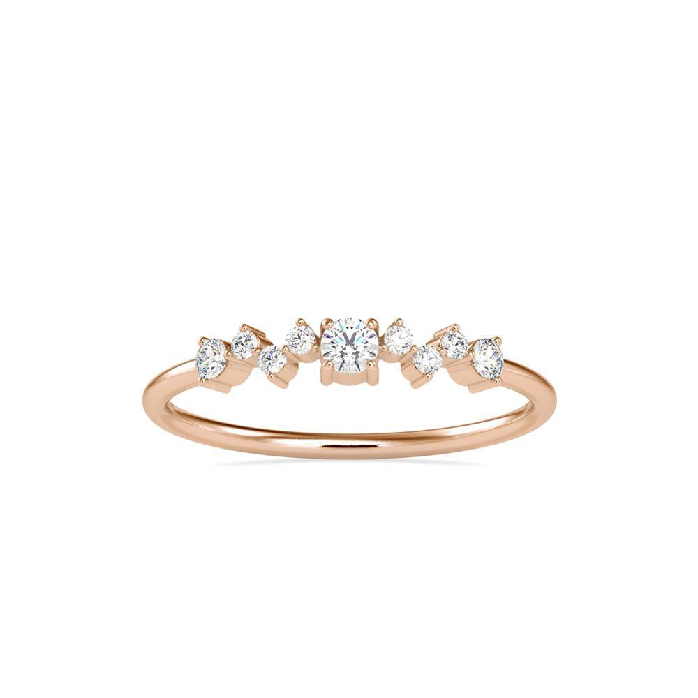 Chic Serenity Diamond Ring