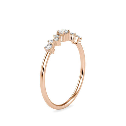 Chic Serenity Diamond Ring