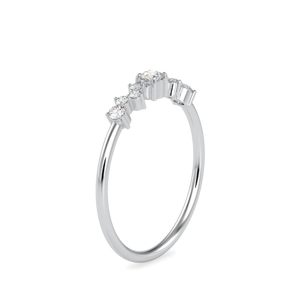 Chic Serenity Diamond Ring