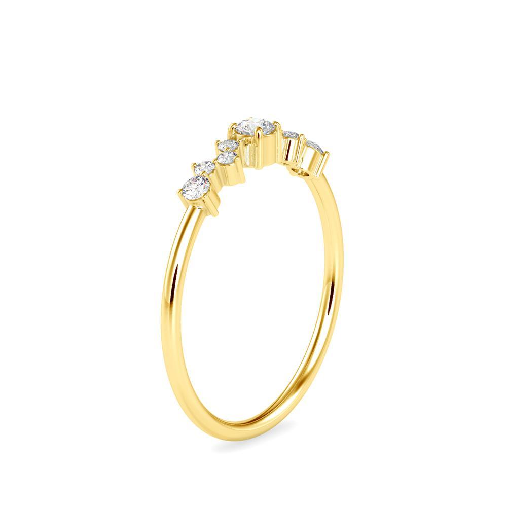 Chic Serenity Diamond Ring