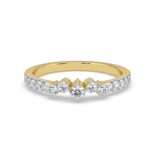 Delicate Charm Diamond Ring