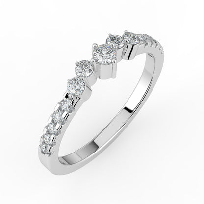 Delicate Charm Diamond Ring