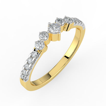 Delicate Charm Diamond Ring