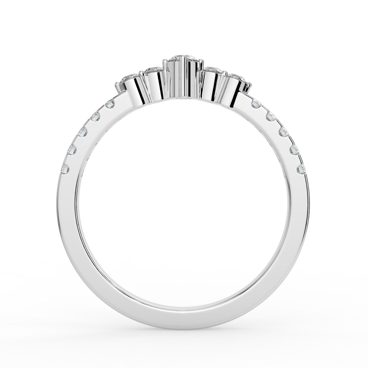 Delicate Charm Diamond Ring