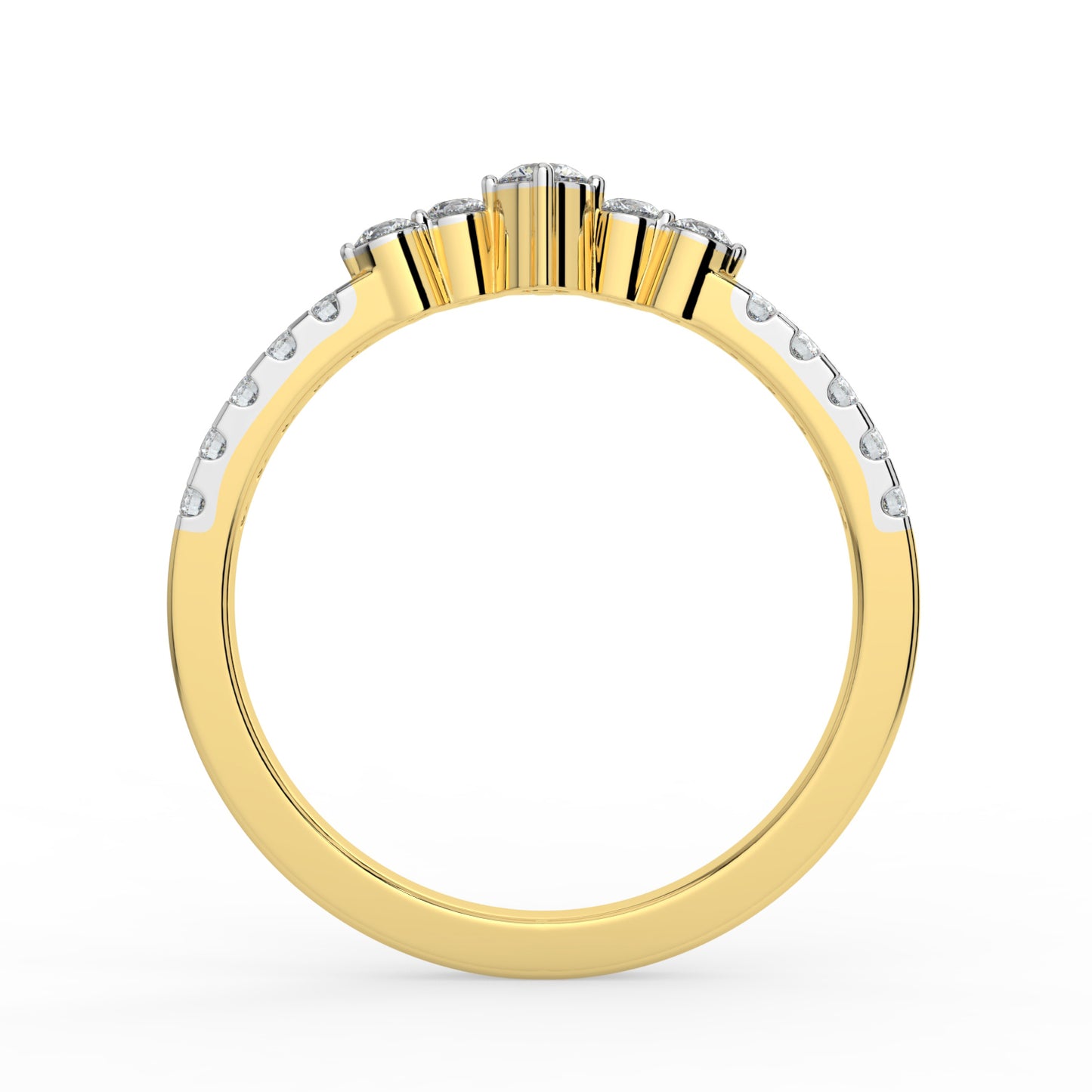 Delicate Charm Diamond Ring