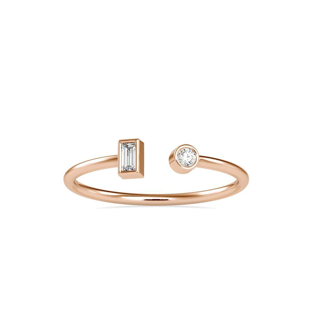 Sophisticated Glint Diamond Ring