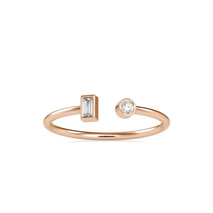 Sophisticated Glint Diamond Ring