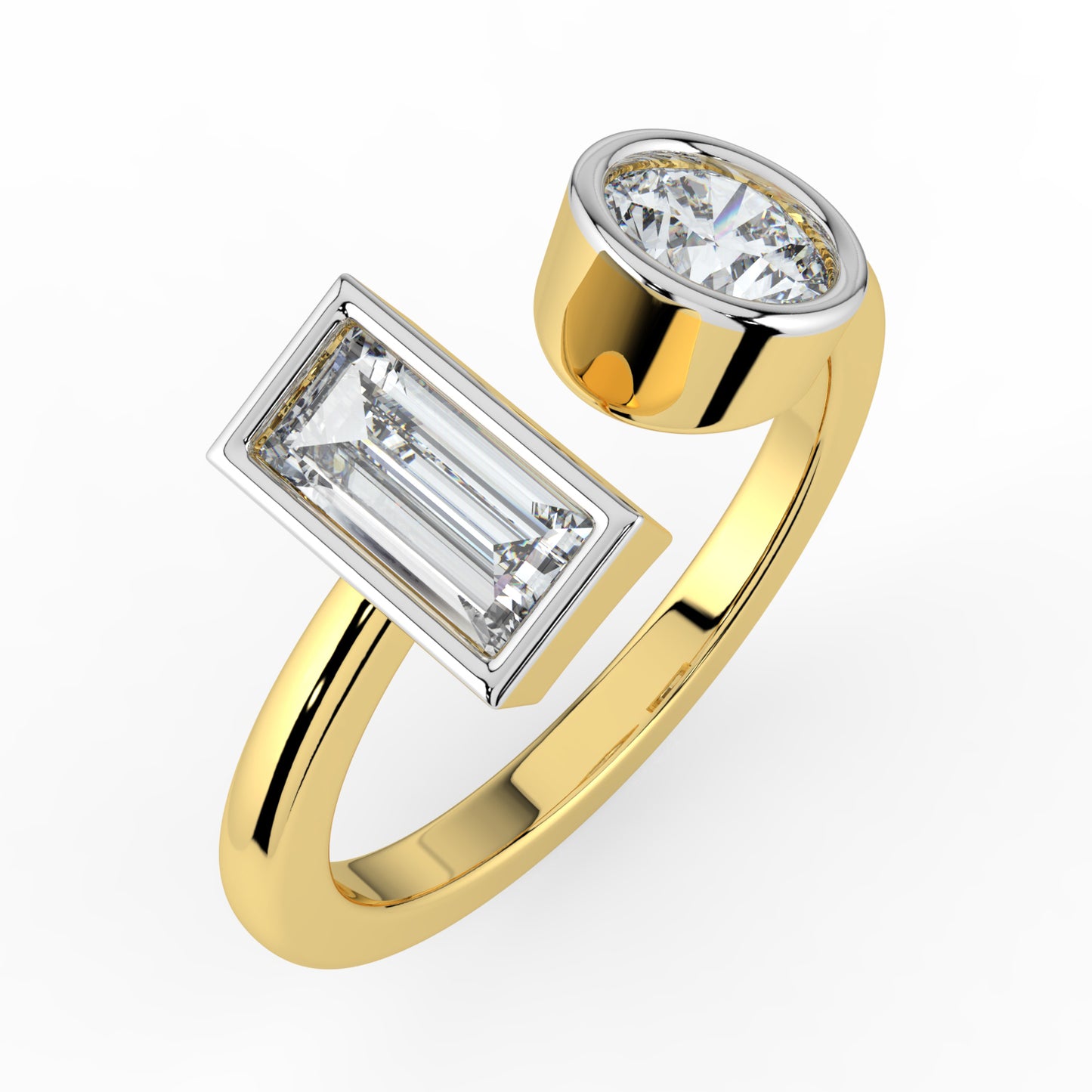 Sophisticated Glint Diamond Ring