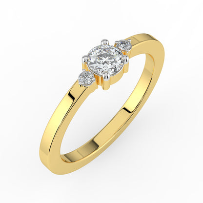 Softly Radiant Diamond Ring
