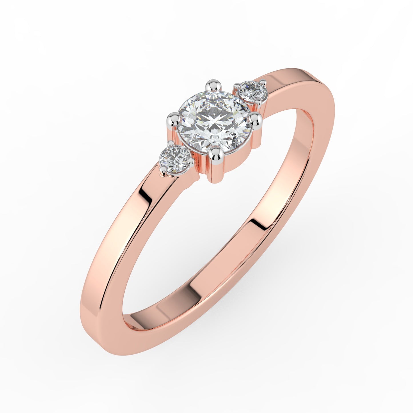 Softly Radiant Diamond Ring