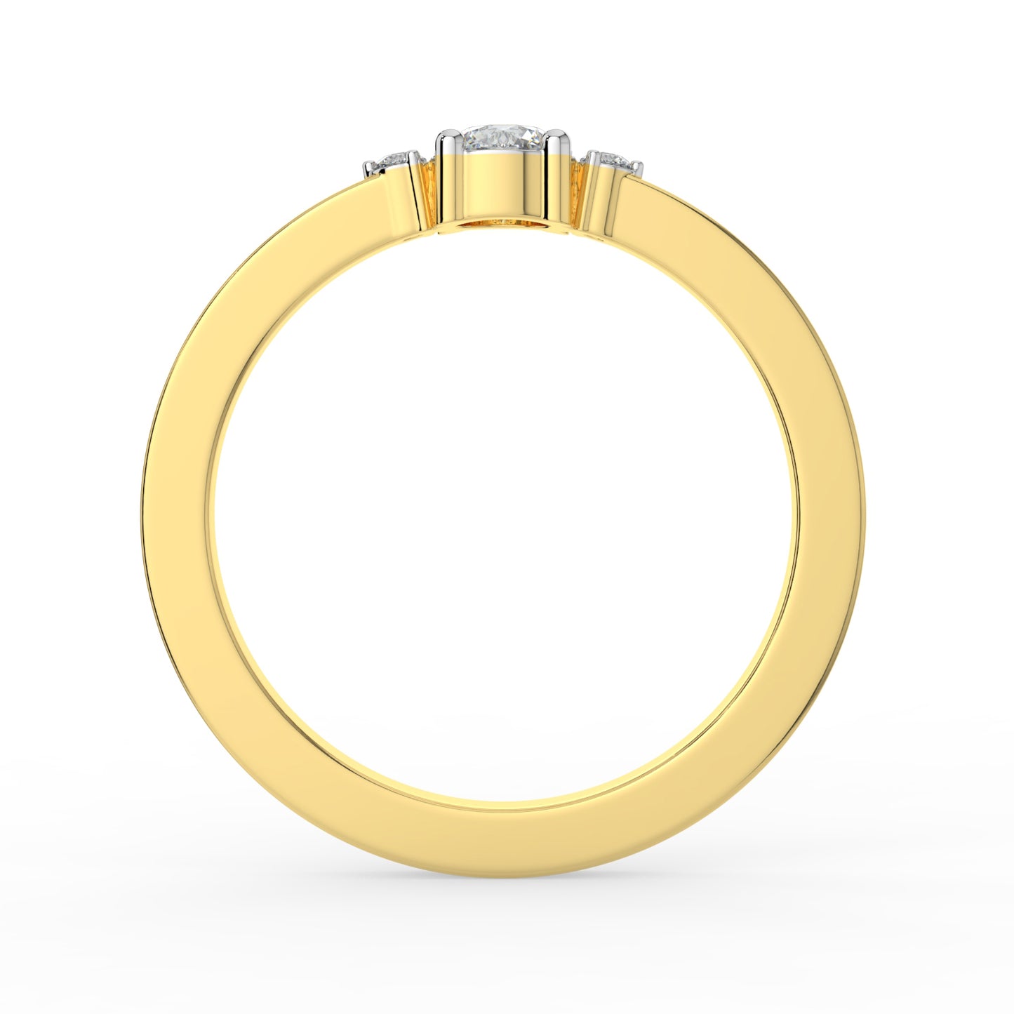 Softly Radiant Diamond Ring