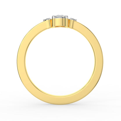 Softly Radiant Diamond Ring
