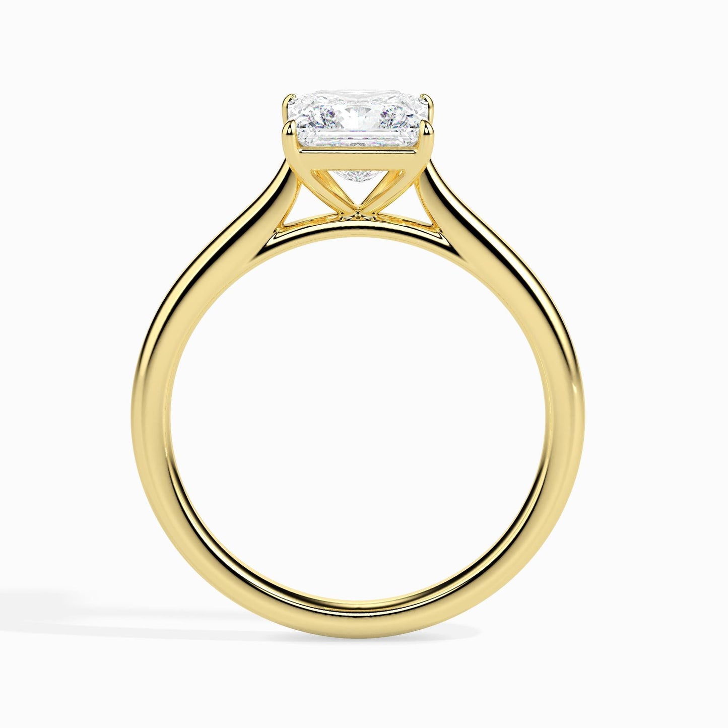 1 Carat Princess Solitaire Ring