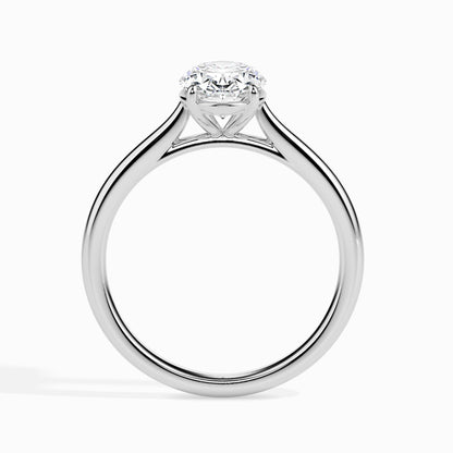 1 Carat Oval Solitaire Ring