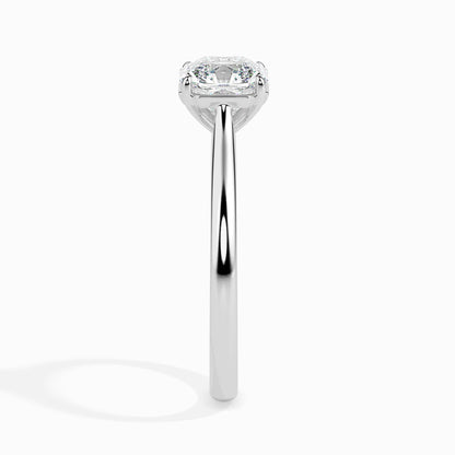 1 Carat Asscher Solitaire Ring