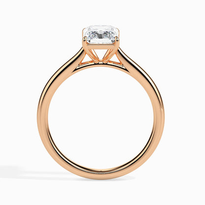 1 Carat Radiant Solitaire Ring