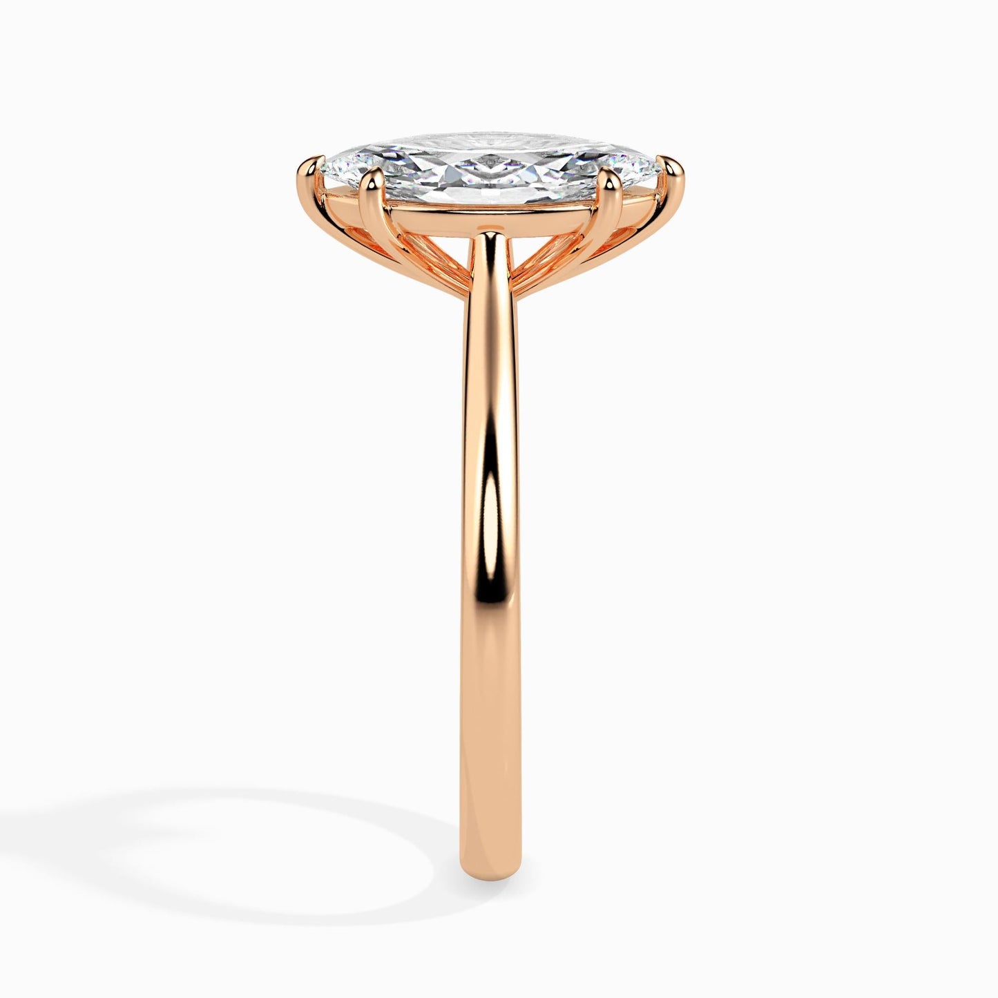 1 Carat Marquise Solitaire Ring