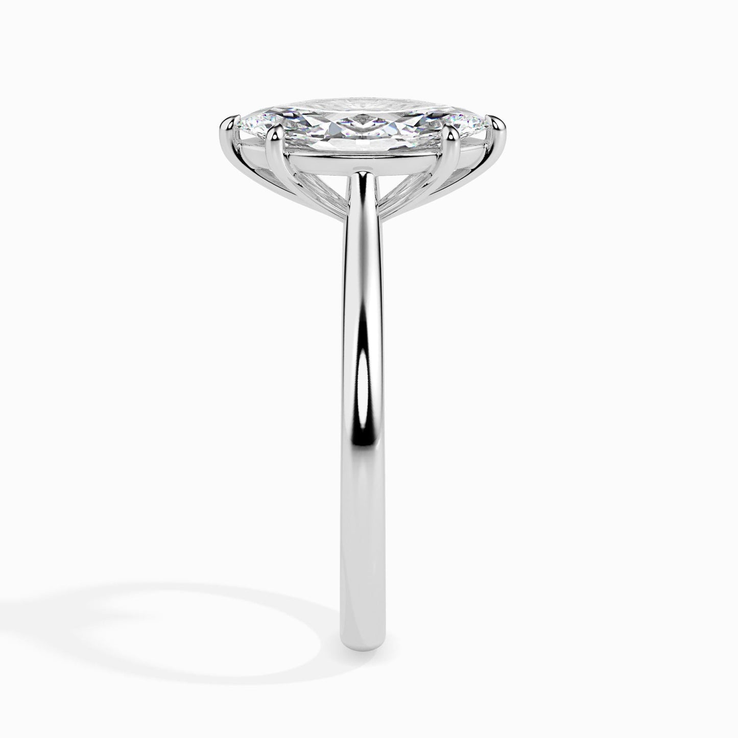 1 Carat Marquise Solitaire Ring