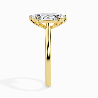 1 Carat Marquise Solitaire Ring