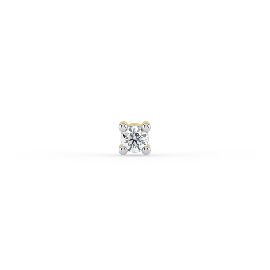 Petite Solitaire Lab Diamond Nose Pin