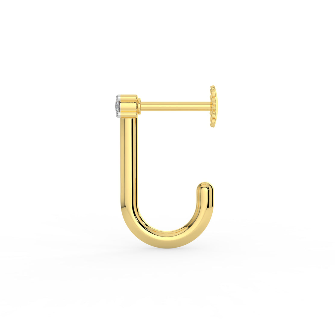 Everclassic Lab Diamond Nose Pin