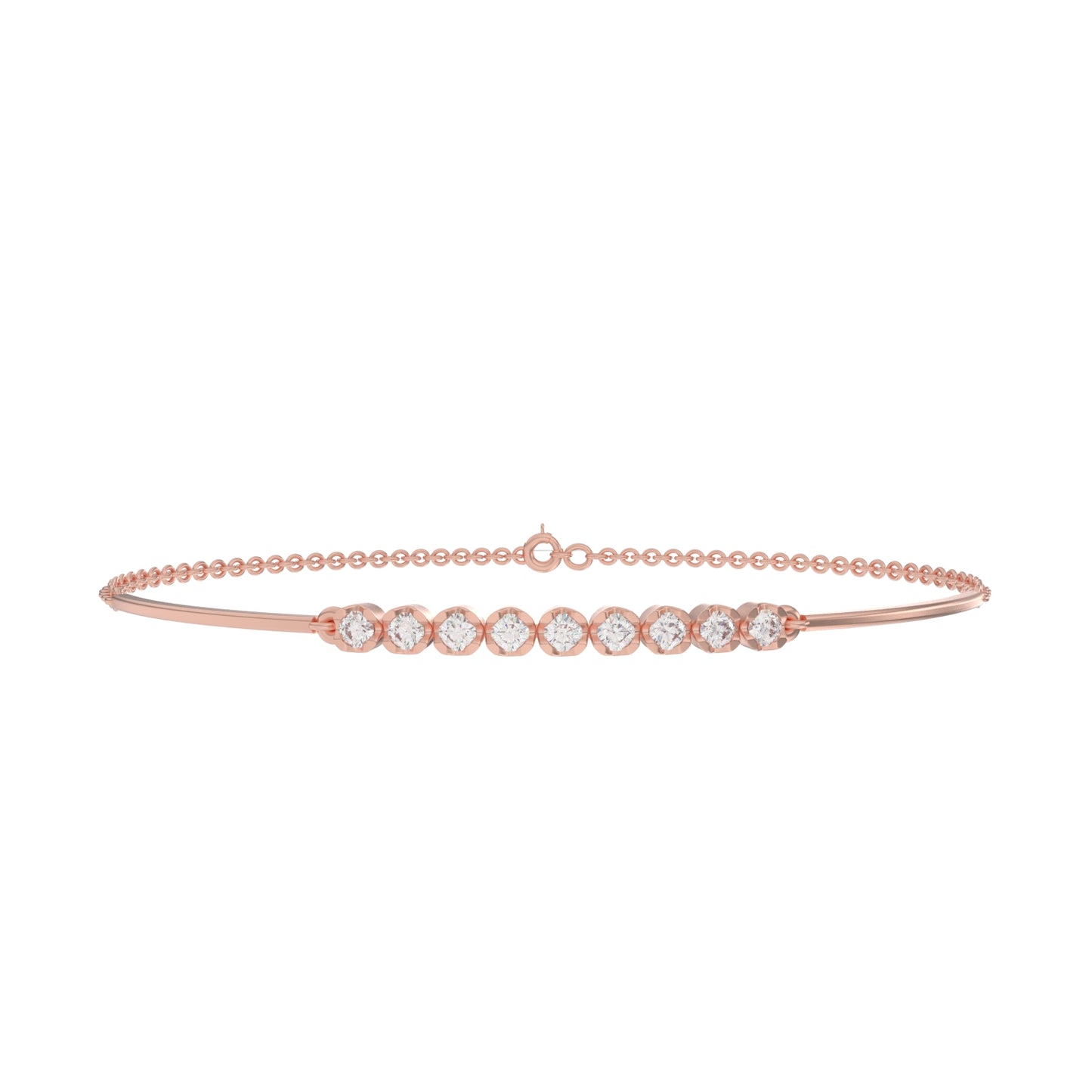 Lustrous Flow Chain Bracelet