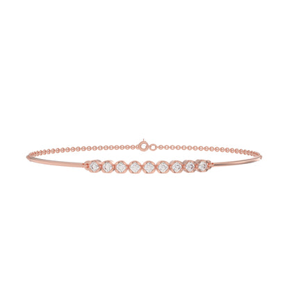 Lustrous Flow Chain Bracelet