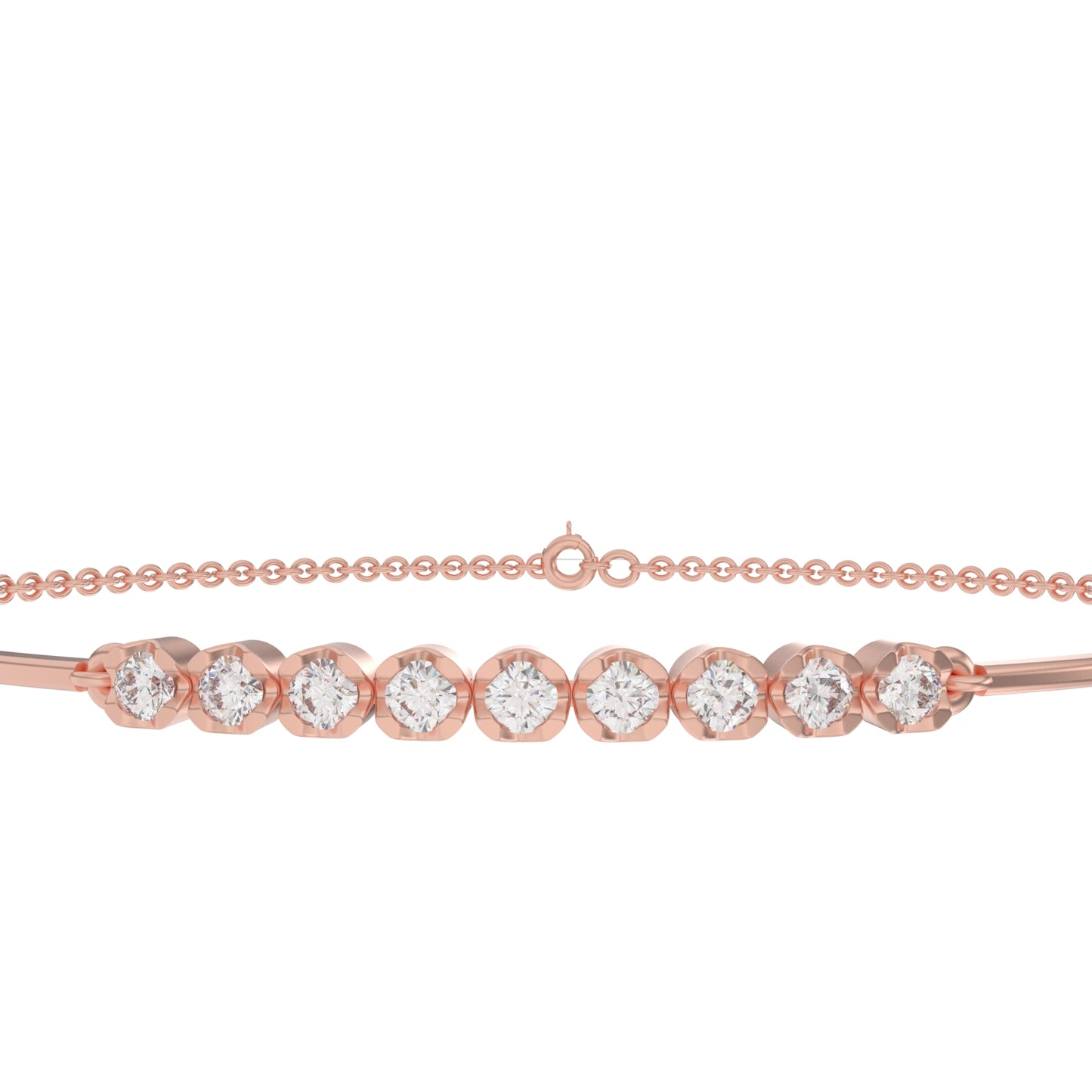 Lustrous Flow Chain Bracelet