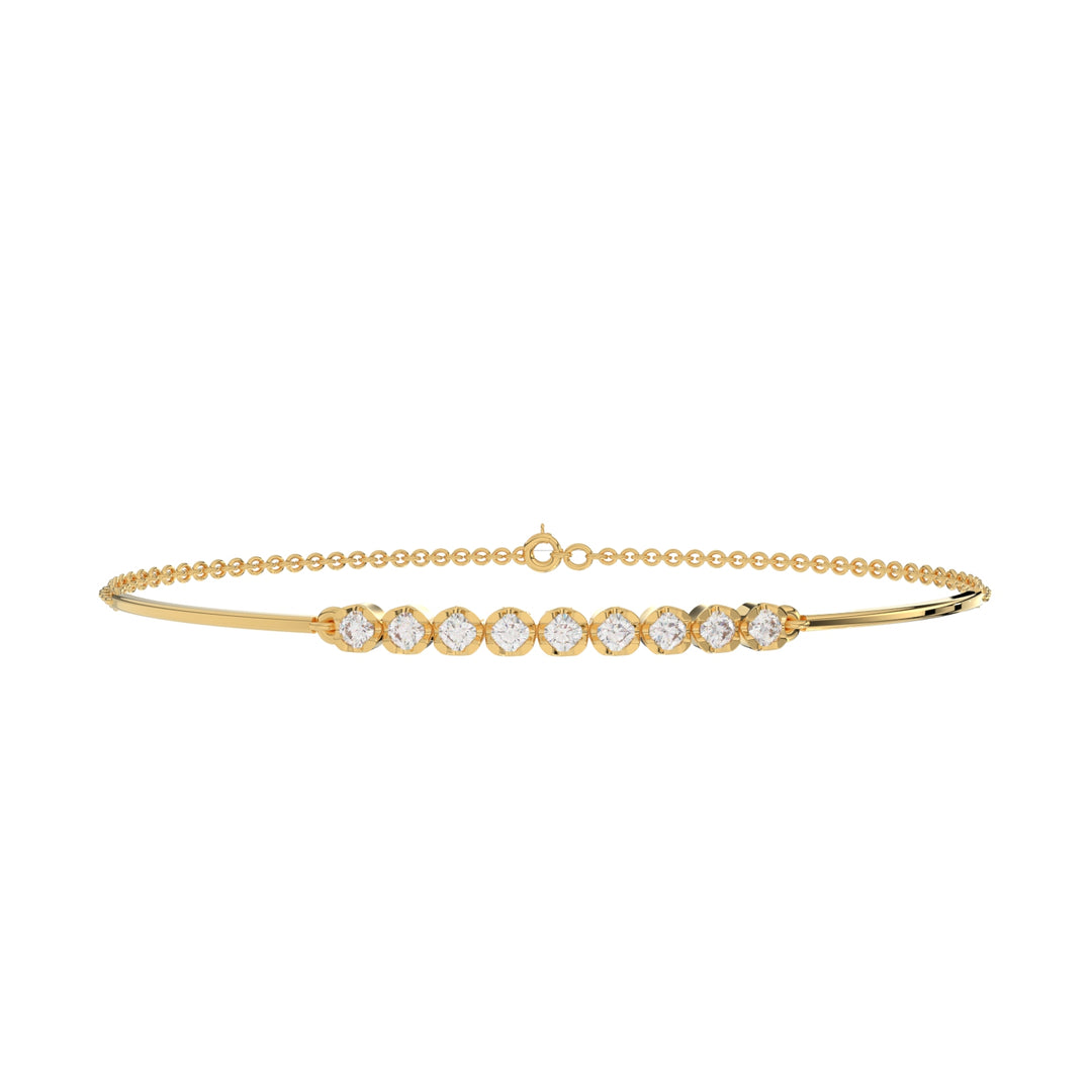 Lustrous Flow Chain Bracelet
