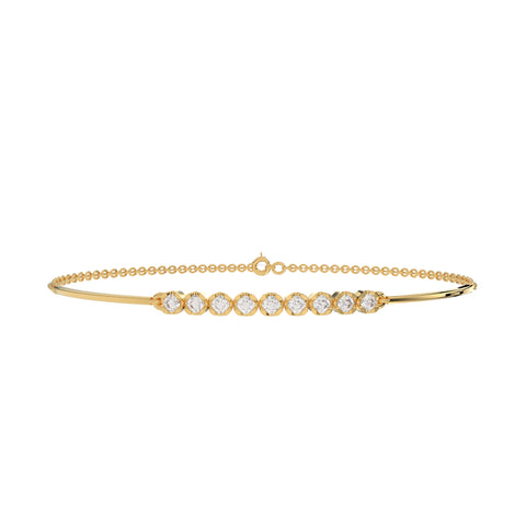Lustrous Flow Chain Bracelet